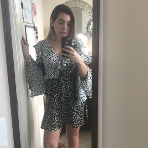 Dresses - Floral Ruffle Dress Dresses - Floral Ruffle Dress